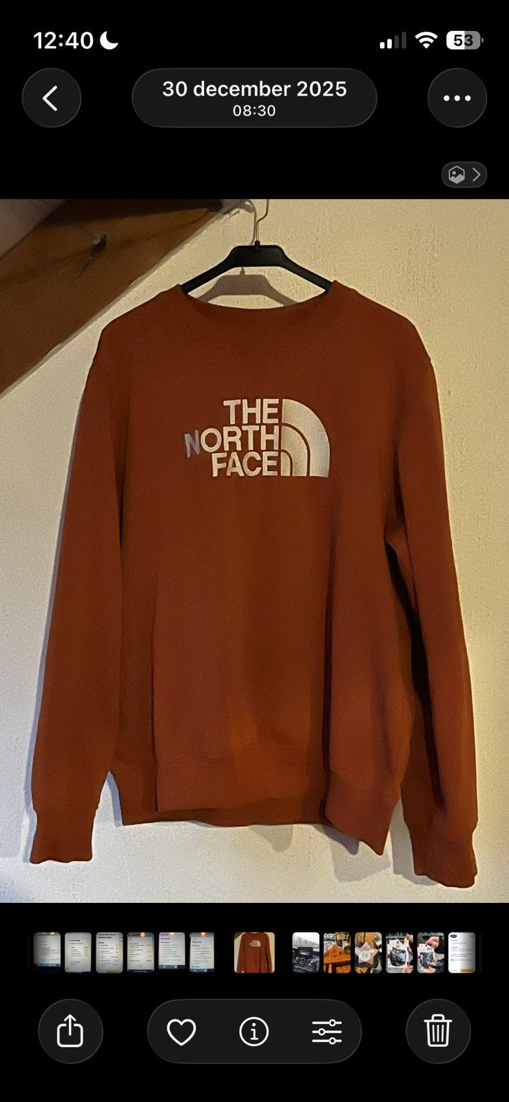 North face trui maat L, Kleding | Heren, Ophalen of Verzenden, Zo goed als nieuw