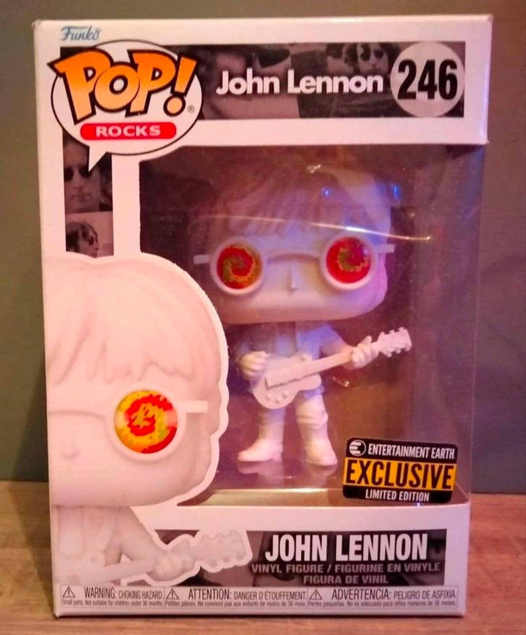 246 John Lennon Exclusive Limited Edition Funko Pop Rocks, Verzenden, Zo goed als nieuw