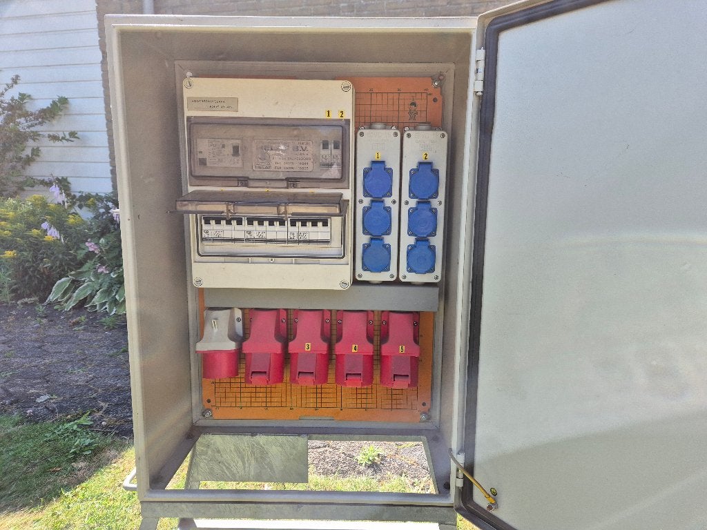 Verdeelkast 4 polig 40 AMP., Doe-het-zelf en Verbouw, Elektra en Kabels, Ophalen, Zo goed als nieuw, Overige merken, Overige typen