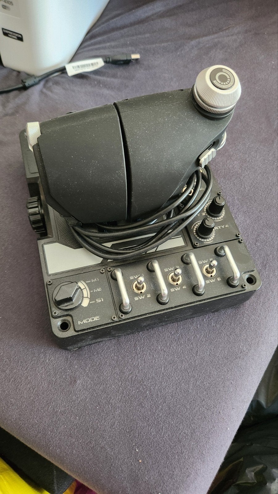 Logitech - G Saitek Pro Flight X56 Rhino, Ophalen, Zo goed als nieuw, Logitech Saitek