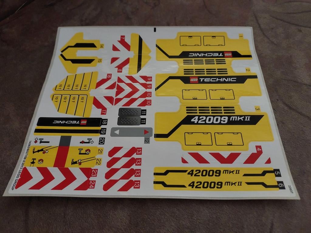 Lego 42009 Mobiele kraan MK II, Ophalen of Verzenden, Nieuw
