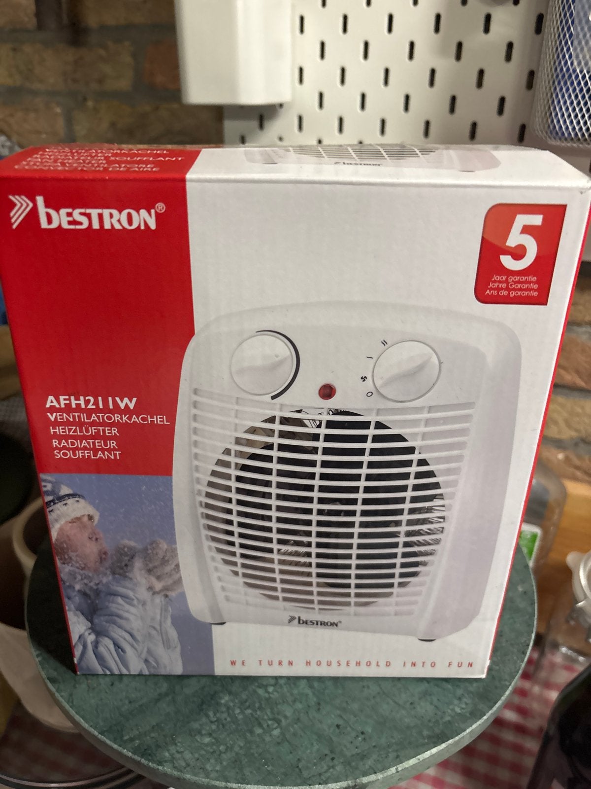 Bestron AFH211W Ventilatorkachel -Koelen, Ophalen of Verzenden, Nieuw
