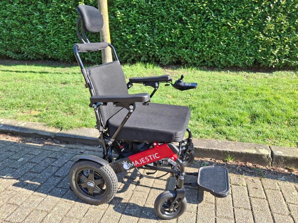 elektrische rolstoel, Diversen, Rolstoelen, Ophalen, Inklapbaar, Zo goed als nieuw, Elektrische rolstoel