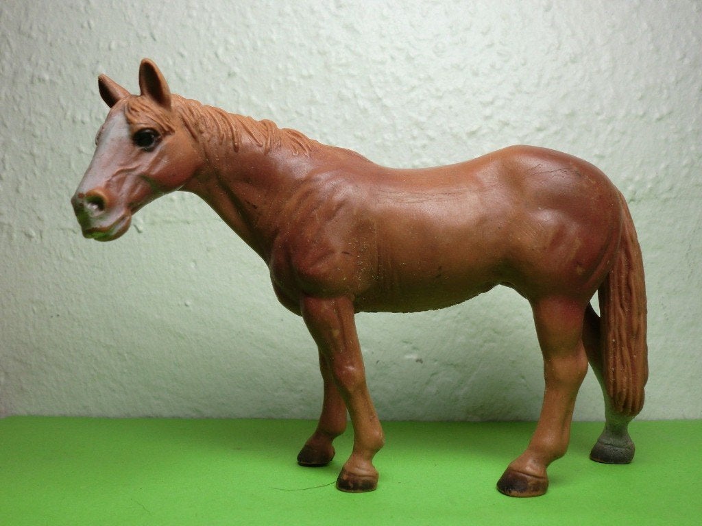 Schleich 13251 quarter horse, dierfiguur, Ophalen of Verzenden, Gebruikt, Paard, Beeldje of Figuurtje