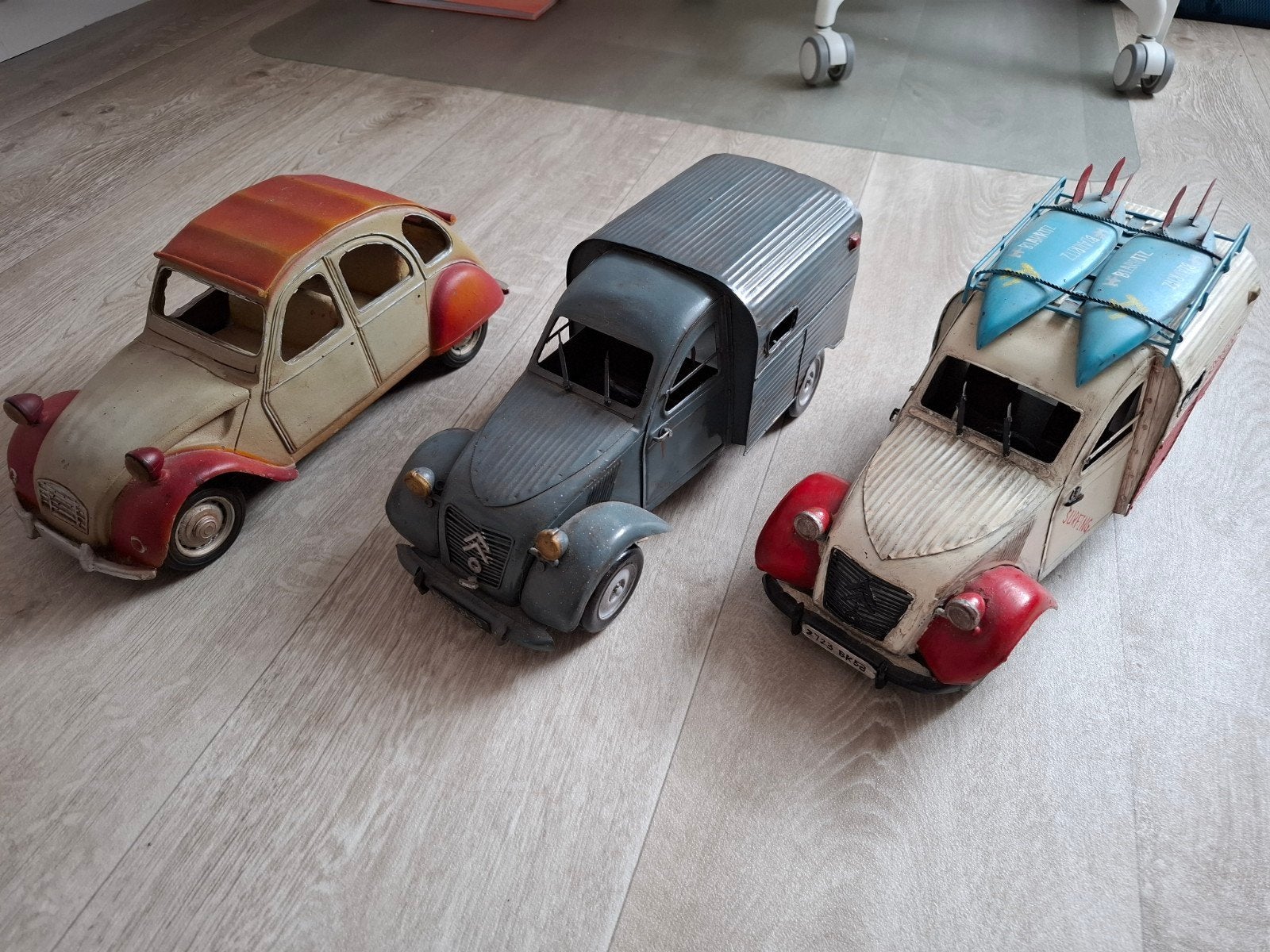 Vintage Citroën 2CV Modelauto's, Ophalen of Verzenden, Gebruikt, Overige typen