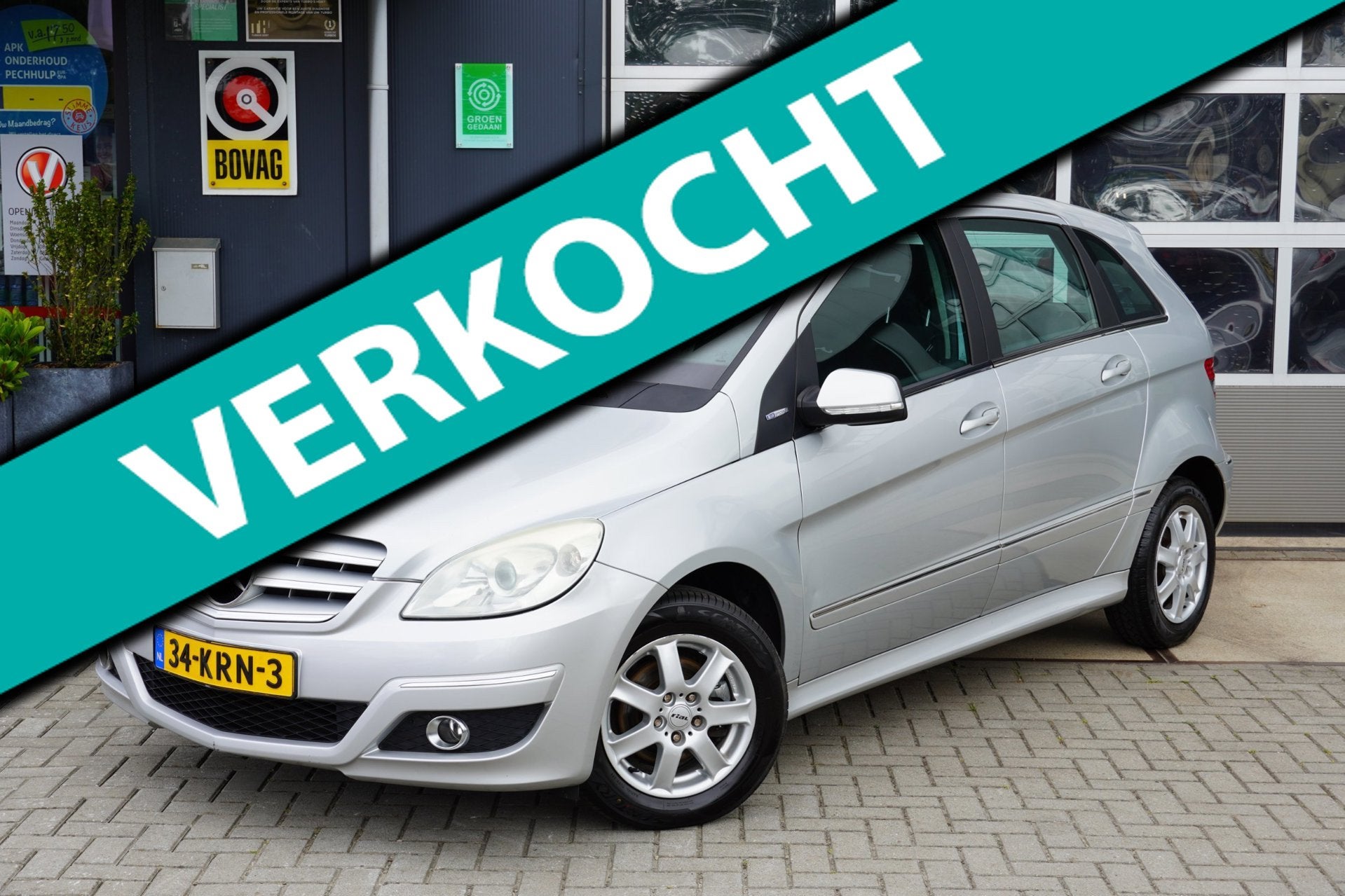 Mercedes-Benz B-klasse 160 BlueEFFICIENCY NAP Airco/Cruise, Voorwielaandrijving, Euro 5, Stof, Origineel Nederlands