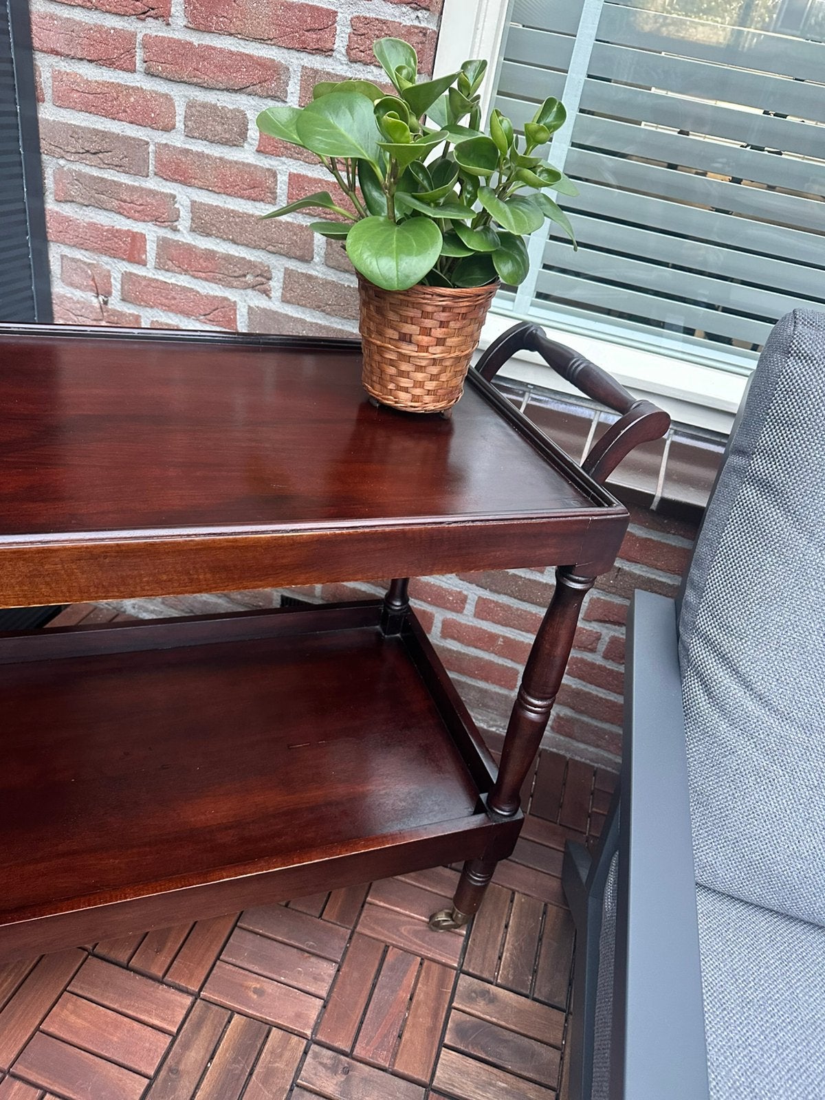 Serveerwagentje / Troller, Ophalen, Zo goed als nieuw, Rechthoekig, 50 tot 100 cm