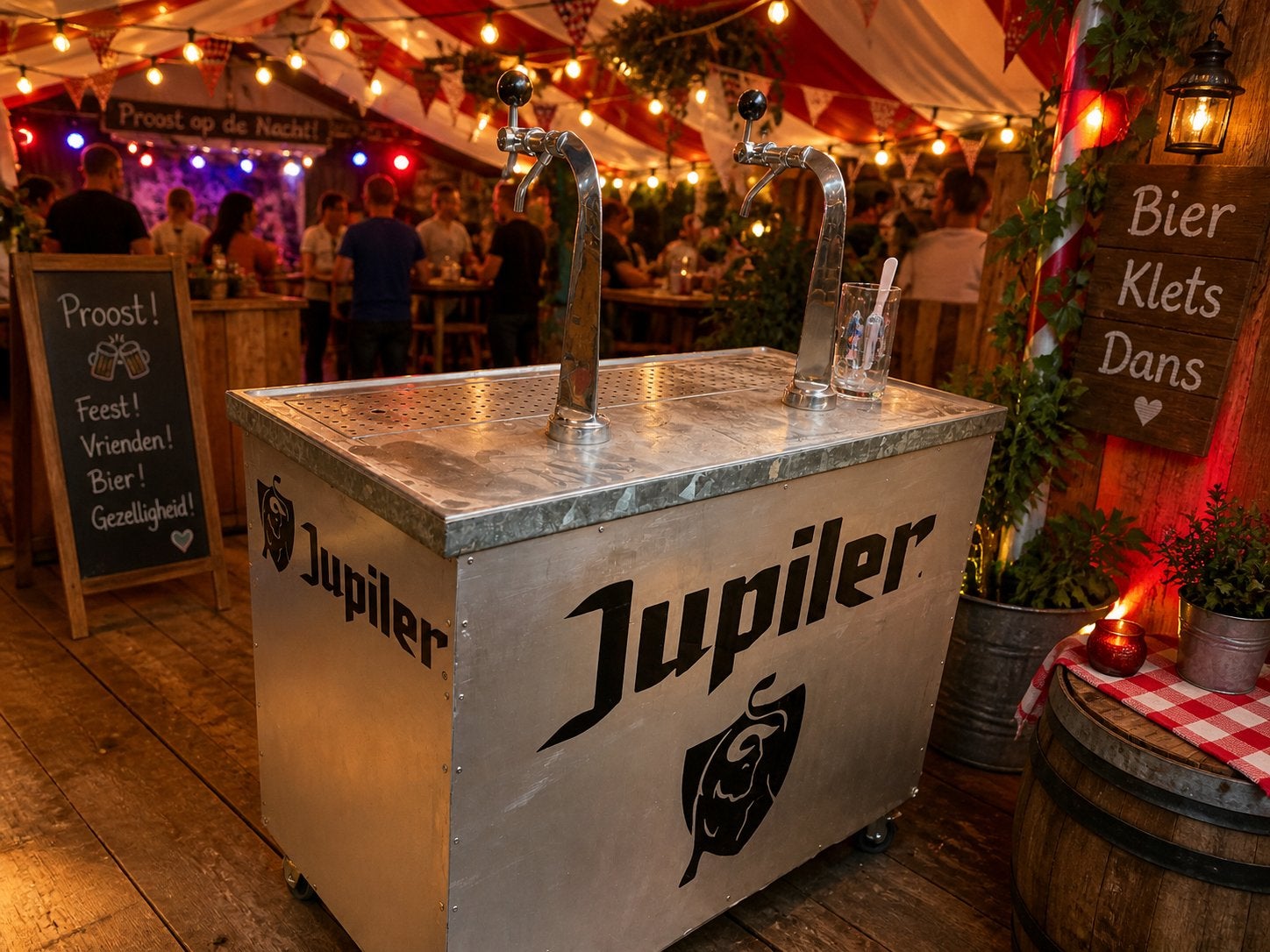 Biertap installatie voor feesten en partijen, Ophalen, Gebruikt