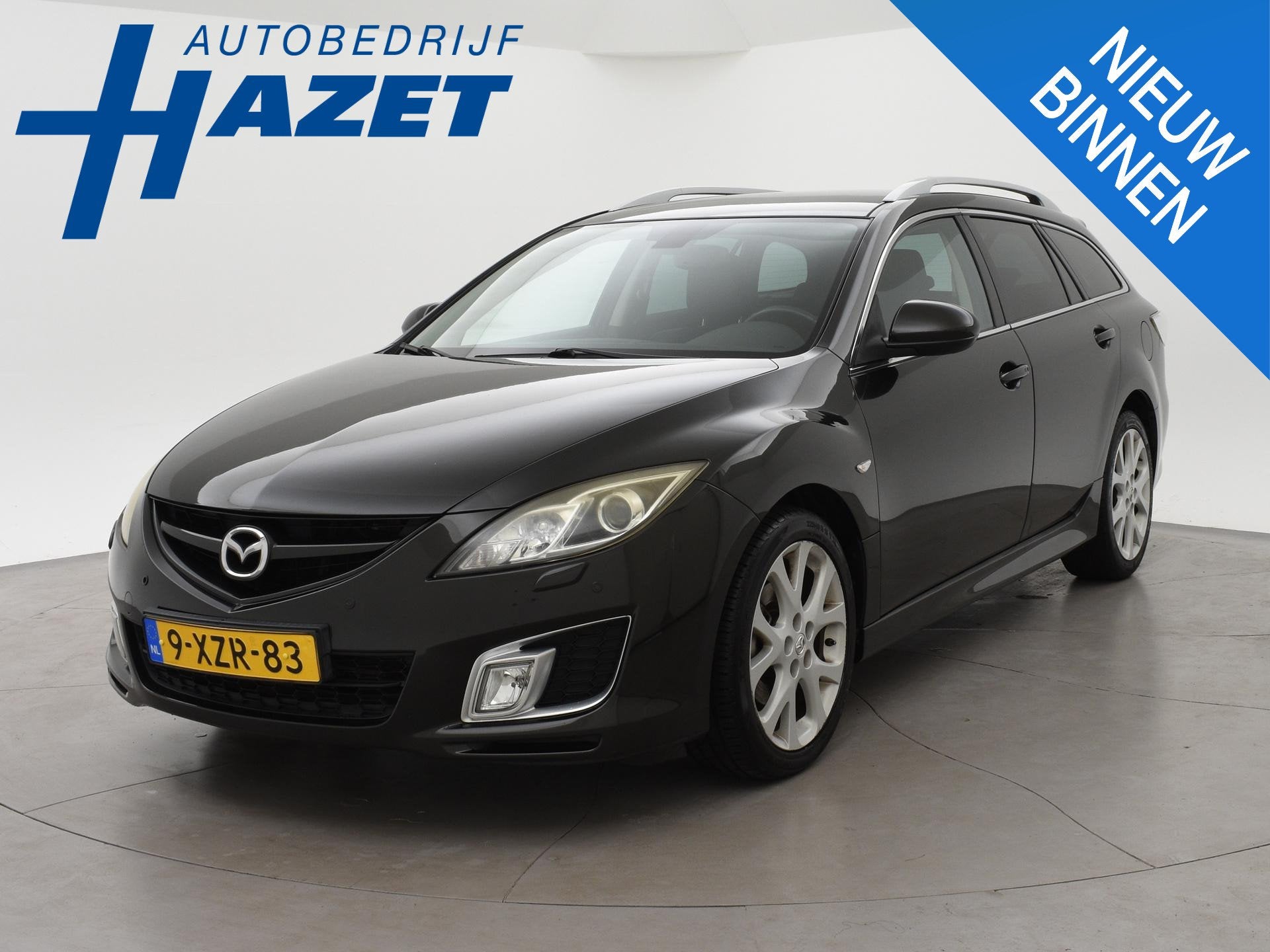 Mazda 6 Sportbreak 2.5 S-VT GT-M 170 PK BOSE | TREKHAAK | ST, Gebruikt, Zwart, 4 cilinders, 6 sportbreak