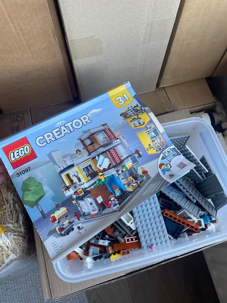 Lego Creator set 31097 - Huisdierenshop en Café, Gebruikt, Lego, Ophalen of Verzenden, Compleet