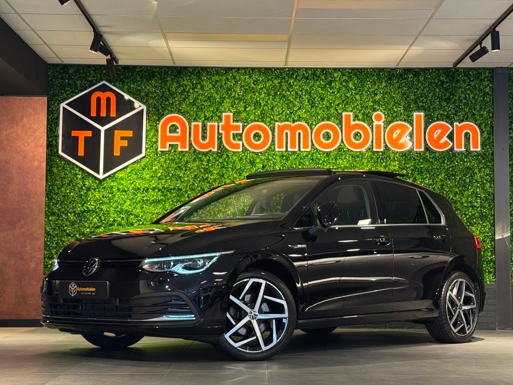 Volkswagen Golf 1.5 eTSI Style 150 PK |PANO|IQ.LIGHT|HUD|ACC, Stof, 4 cilinders, Zwart, Bedrijf