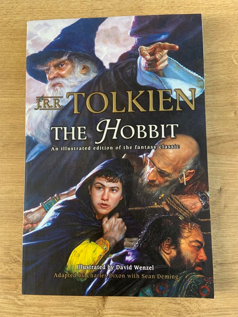 J r r tolkien the hobbit fantasy classic stripverhaal wenzel, Ophalen of Verzenden, Zo goed als nieuw