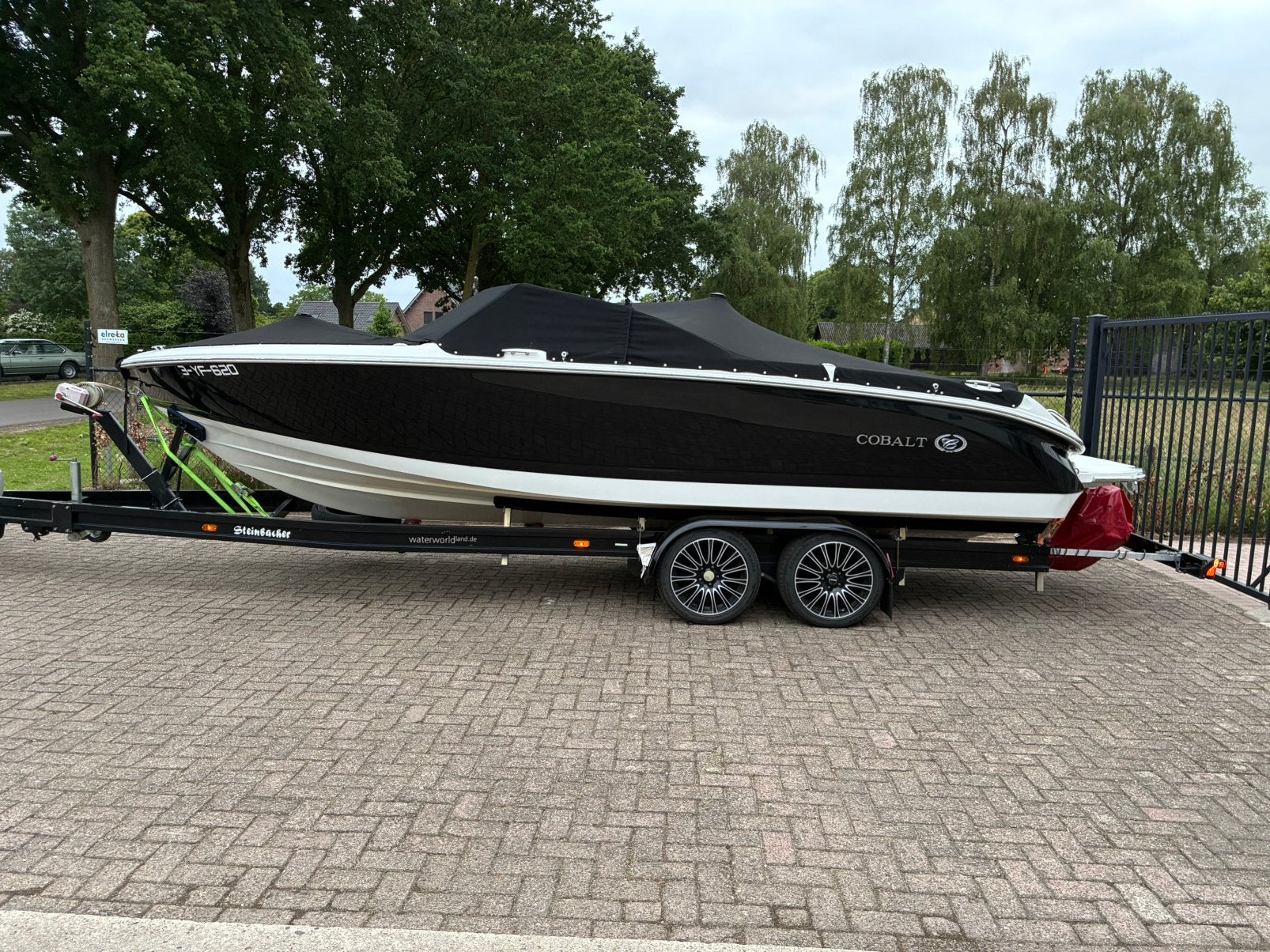 Cobalt 220 topstaat slechts 196u 2012 aluminium trailer, Watersport en Boten, Speedboten, Ophalen, 270 pk, Binnenboordmotor, Composieten