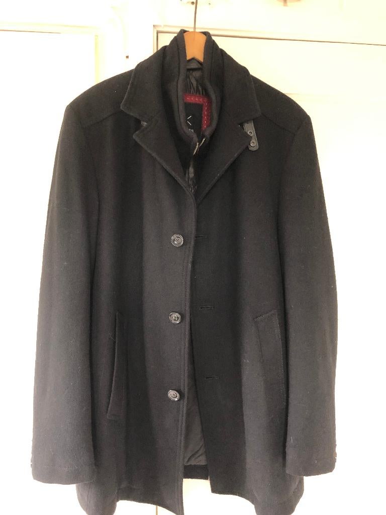 stones wollen herenjas, Maat 48/50 (M), Zwart, Ophalen of Verzenden, Stone Island