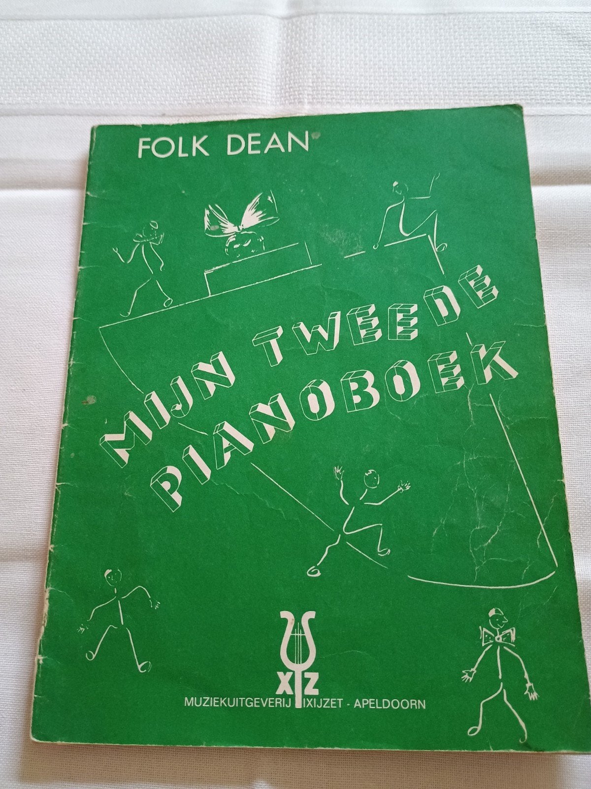 Folk Dean - Mijn tweede pianoboek, Ophalen of Verzenden, Gebruikt, Les of Cursus, Klassiek