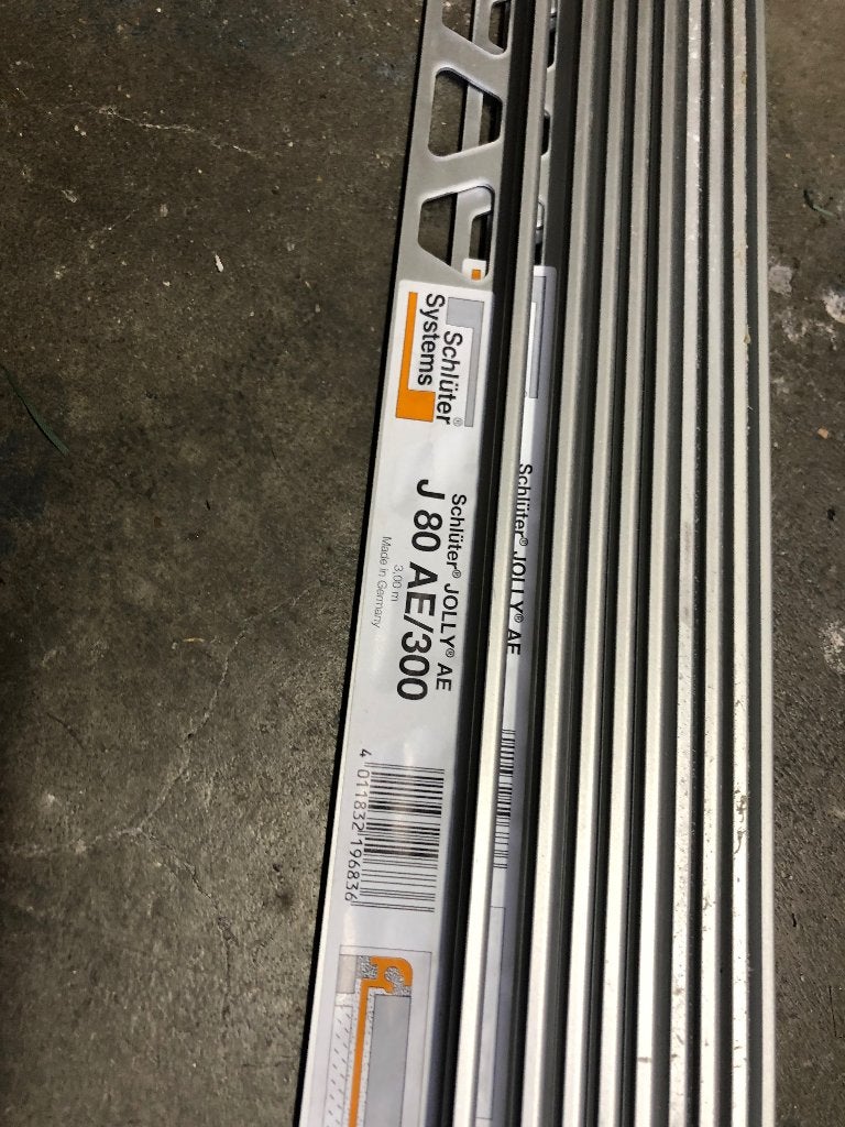 Diverse Schlüter tegelstrippen tegelprofiel, Ophalen, Wandtegels, Nieuw, Minder dan 20 cm