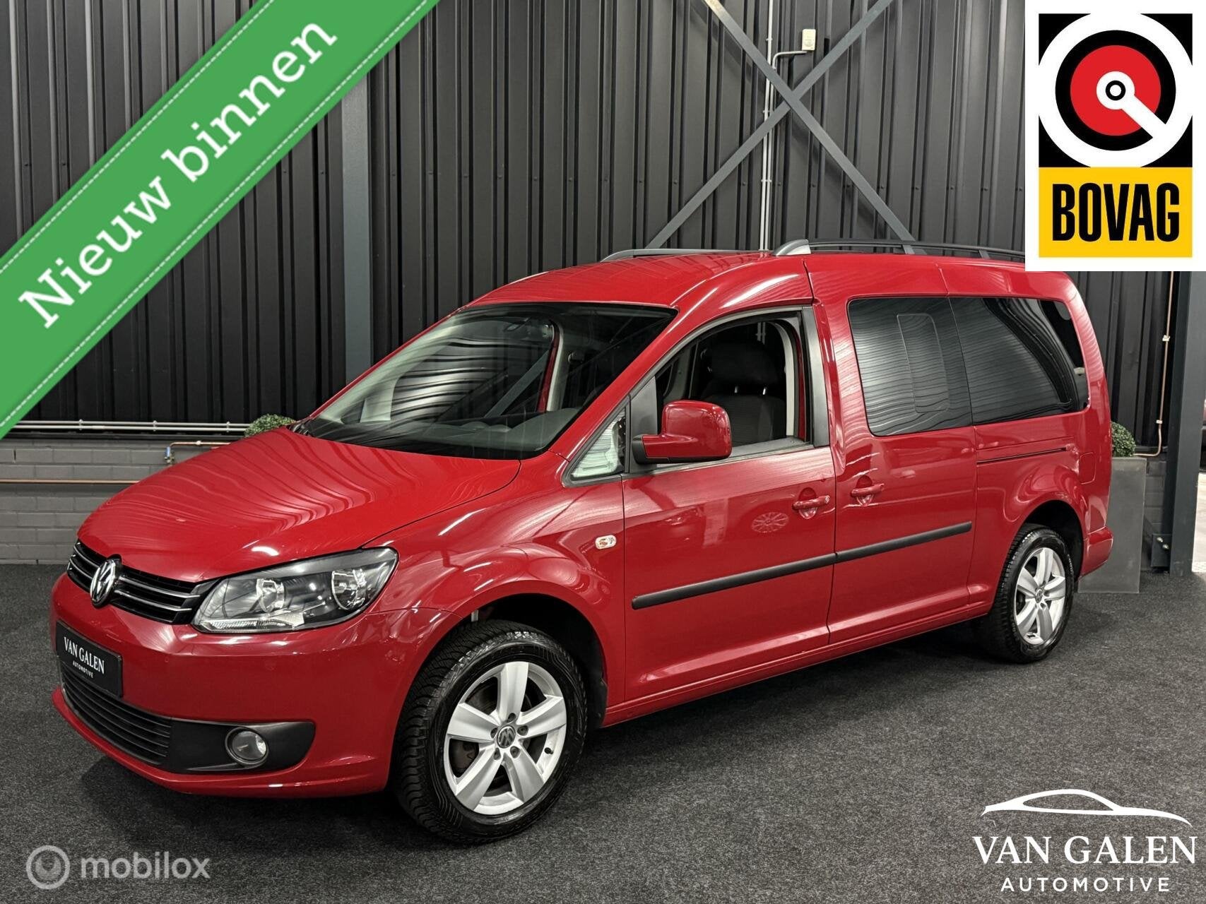 Volkswagen Caddy Maxi 1.2 TSI Highline, Open dak! Vol opties, Voorwielaandrijving, 15 km/l, Gebruikt, 4 cilinders