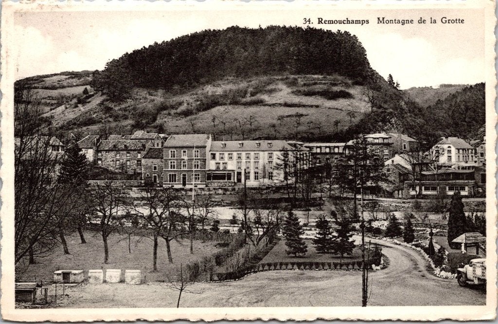 Remouchamps België - 7 oude postkaarten, Ophalen of Verzenden, 1940 tot 1960, Gelopen, Luik