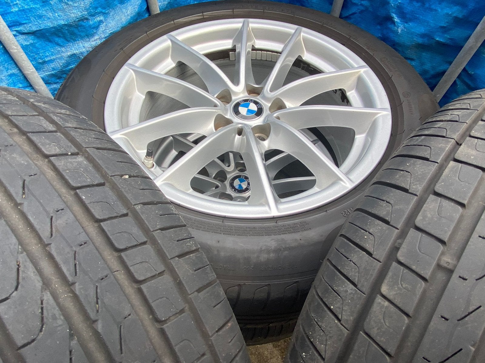BMW 5er styl 618 G30 G31, Ophalen, Gebruikt, Banden en Velgen, 17 inch