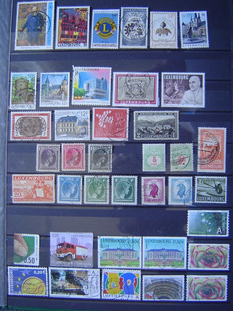 Luxemburg 39 zgls en 2x envelop, Postzegels en Munten, Ophalen of Verzenden, Luxemburg
