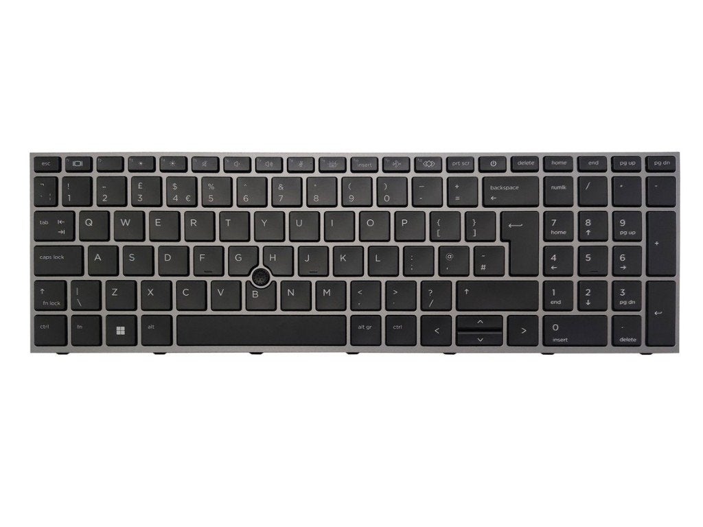 HP ZBook Fury 17 G7/G8 Toetsenbord M20128-B31 Genuine/Nieuw, HP Hewlett Packard, Multimediatoetsen, Ophalen of Verzenden, Zo goed als nieuw