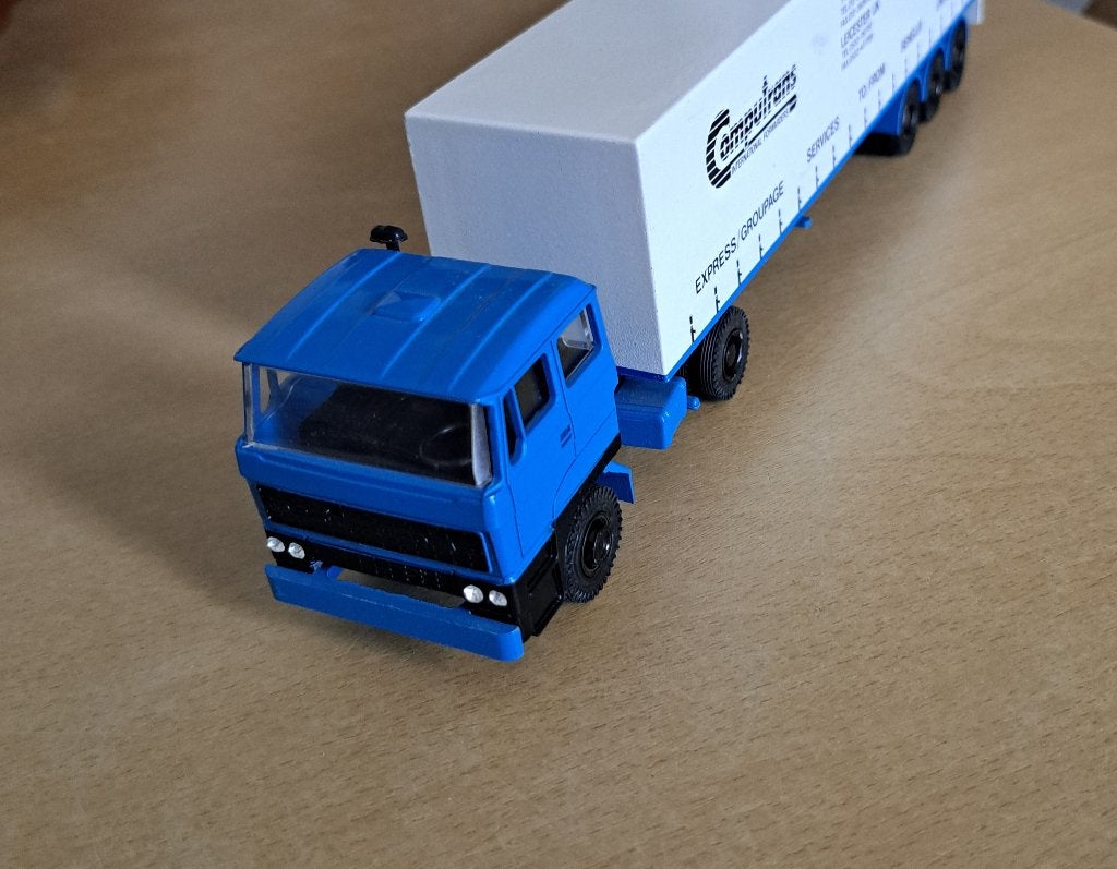 Lion toy Computrans Tilburg, Hobby en Vrije tijd, Modelauto's | 1:50, Ophalen of Verzenden, Zo goed als nieuw, Bus of Vrachtwagen