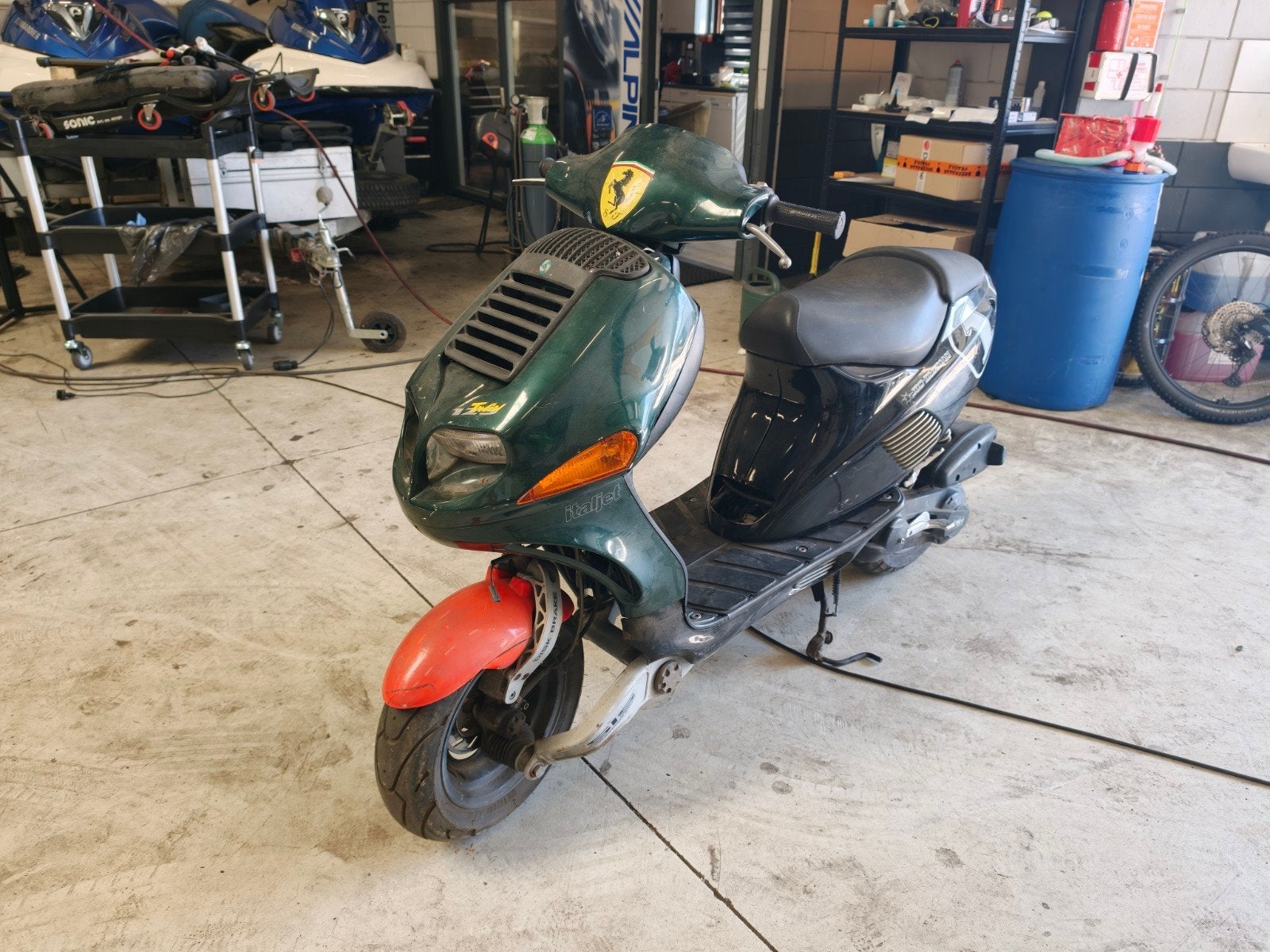 Verkoop in onderdelen Italjet 125cc formula, Fietsen en Brommers, Ophalen, Gebruikt, Benzine, Italjet