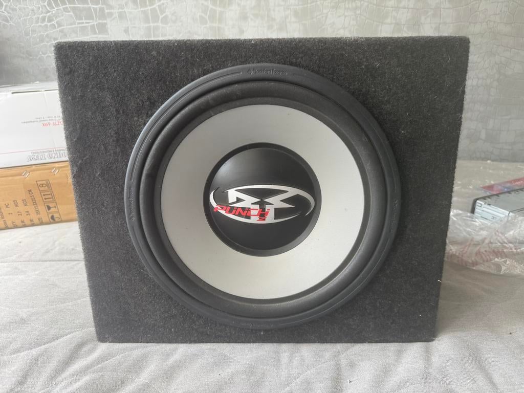 Rockford Fosgate Punch Z 12” Subwoofer in Kist, Auto diversen, Autospeakers, Ophalen of Verzenden, Zo goed als nieuw
