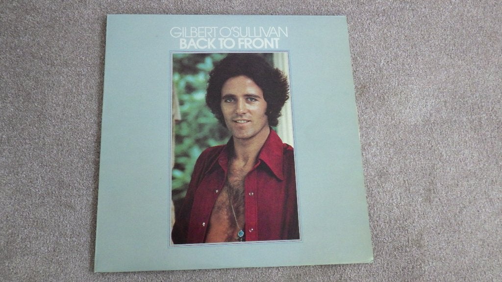 LP Gilbert O'Sullivan Back to Front, Ophalen of Verzenden, Gebruikt, LP