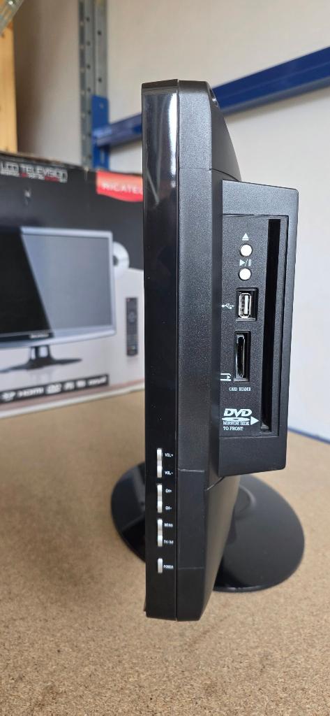LCD TV monitor dvd 22" / 56cm, Overige merken, 50 Hz, LCD, Ophalen of Verzenden