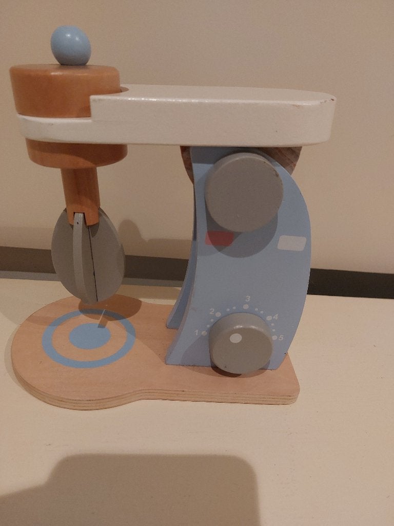 houten mixer die bij een ikea speelkeuken hoort,, Ophalen of Verzenden, Zo goed als nieuw, Hout, Speelkeuken-accessoire