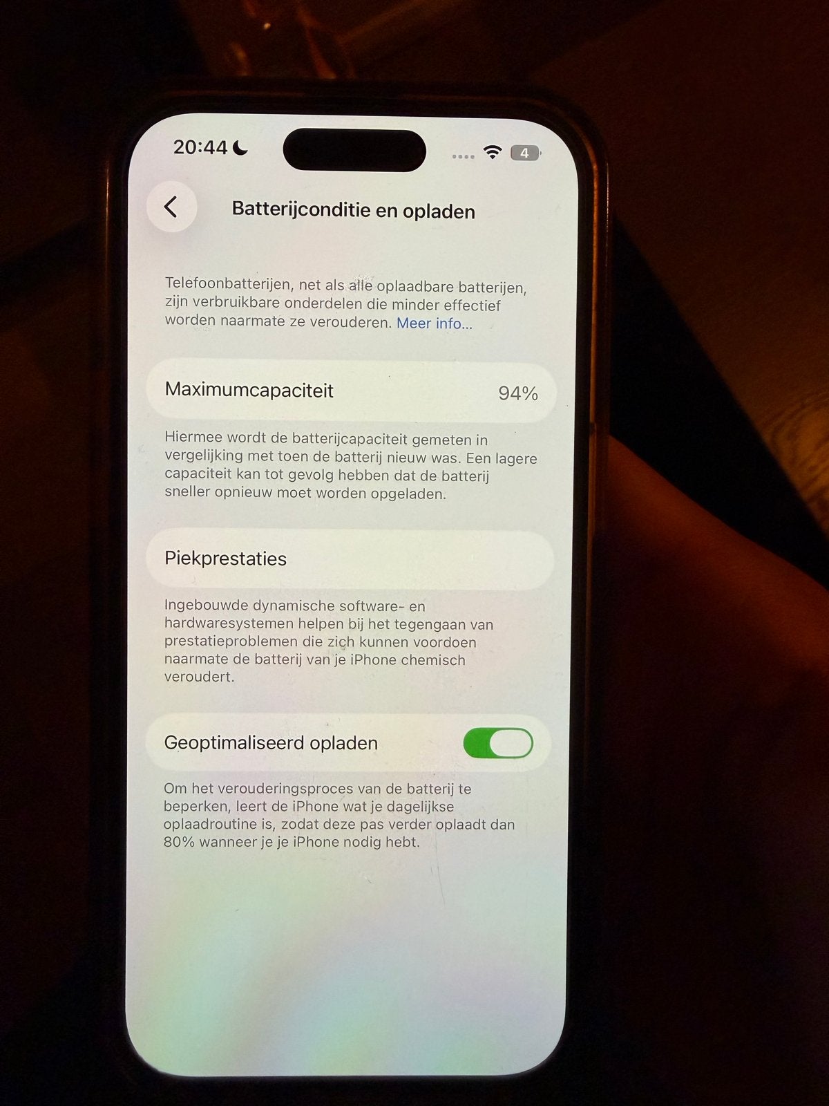 Foto 9 van iPhone 14 Pro 128 GB - Batterij recent vervangen
