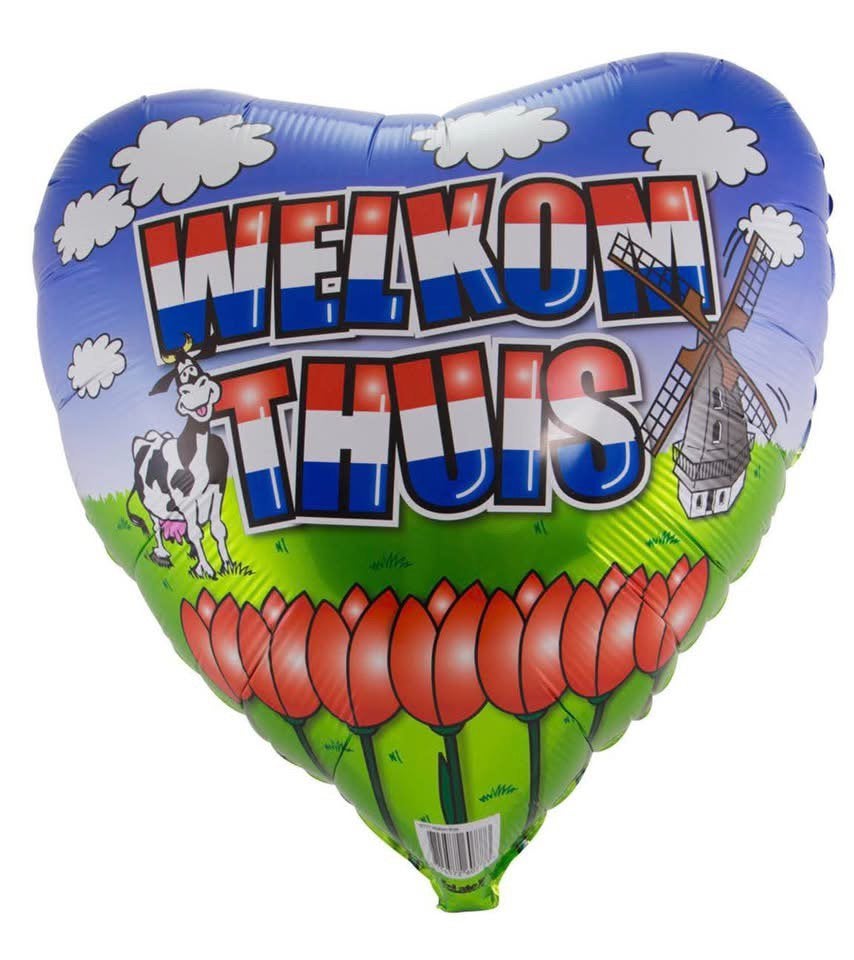 Grote Partij "Welkom Thuis" Folie Ballonnen (65 Stuks!), Hobby en Vrije tijd, Ophalen of Verzenden, Nieuw, Versiering
