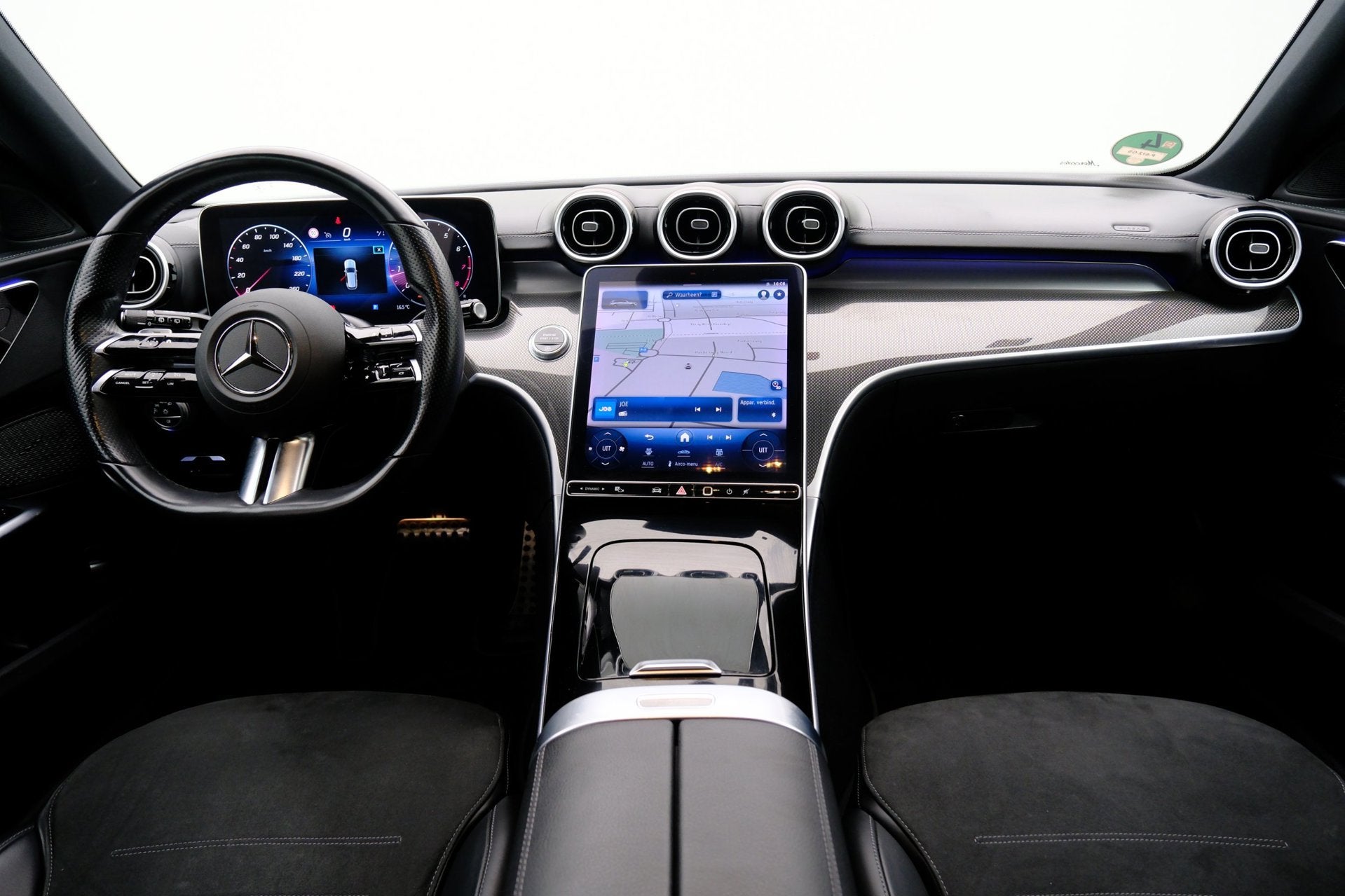 Foto 6 van Mercedes-Benz C-klasse Estate 180 AMG Line Aut. Navi|Leder-A