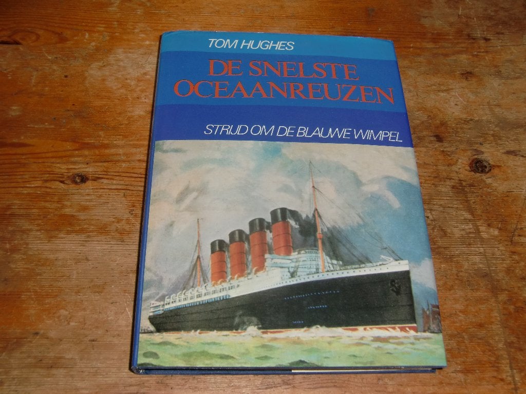 De snelste Oceaanreuzen (Stijd om de Blauwe Wimpel), Ophalen of Verzenden, Zo goed als nieuw, Motorboot, Boek of Tijdschrift