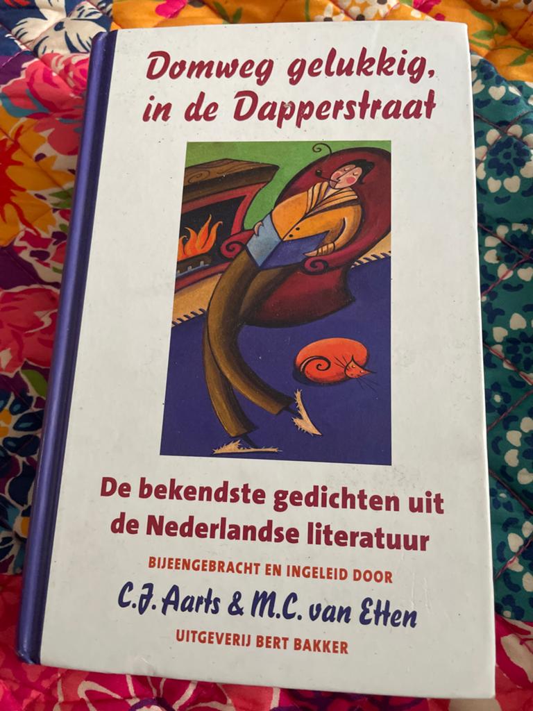 Domweg gelukkig, in de Dapperstraat - Gedichten, Ophalen of Verzenden, Zo goed als nieuw, Meerdere auteurs