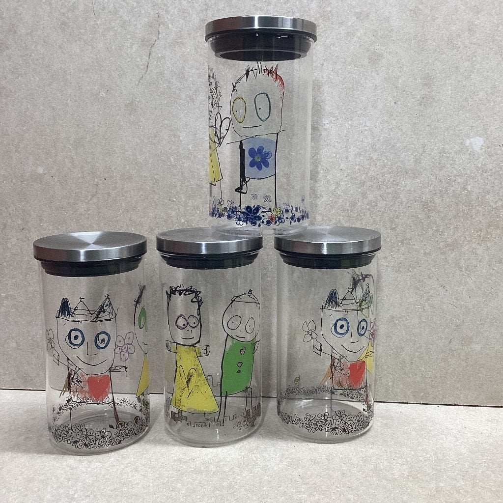 Voorraadpotten Poul Pava, Huis en Inrichting, Keuken | Servies, Glas of Glazen, Verzenden, X, Overige stijlen