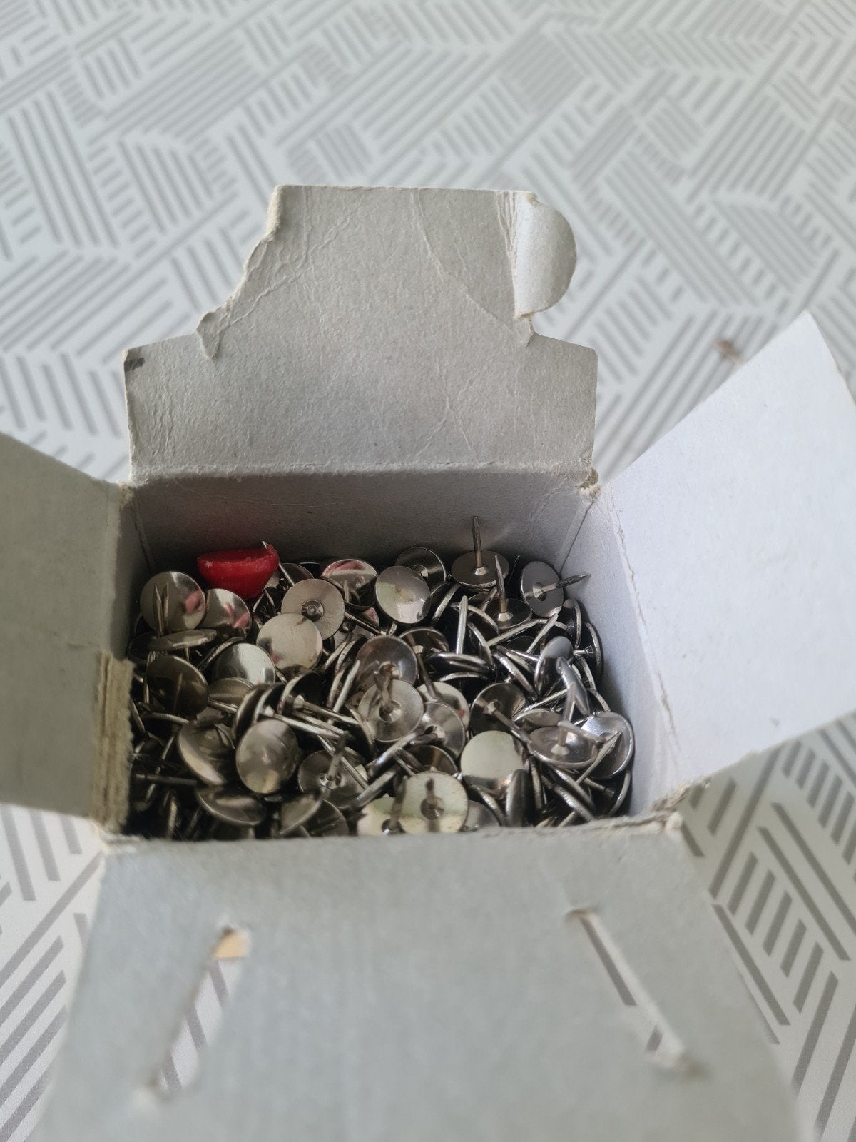 GOWI Reißnägel / Spijkers voor hoedenblok - 1000 stuks, Ophalen of Verzenden, Nieuw, Minder dan 50 mm, Spijkers