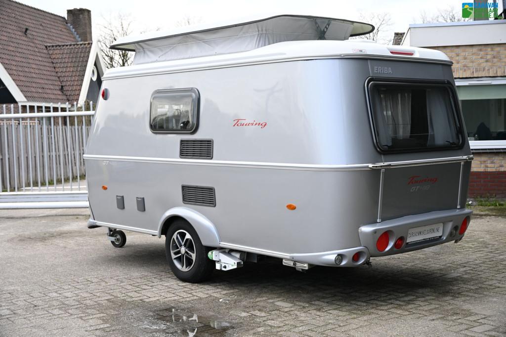Eriba Touring Triton 418 GT Inc. Mover|Luifel|Hagelbest. dak, Standaardzit, Bedrijf, Luifel, 4 tot 5 meter