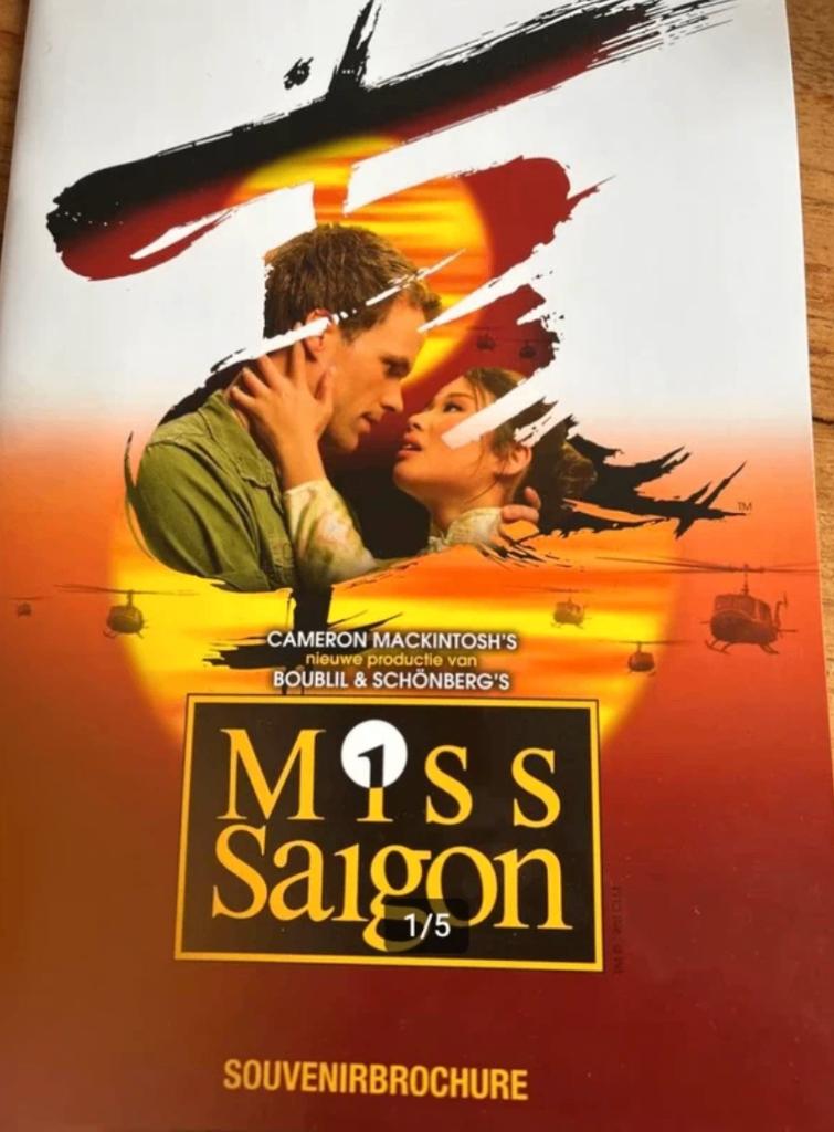 Miss Saigon Programma 2013, Boeken, Ophalen of Verzenden, Zo goed als nieuw, Ballet of Musical