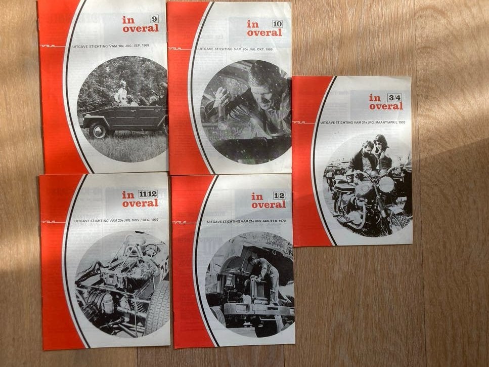 In Overall - Stichting VAM - 1969-1972 - 17 nummers, Boeken, Ophalen of Verzenden, Gelezen, Algemeen