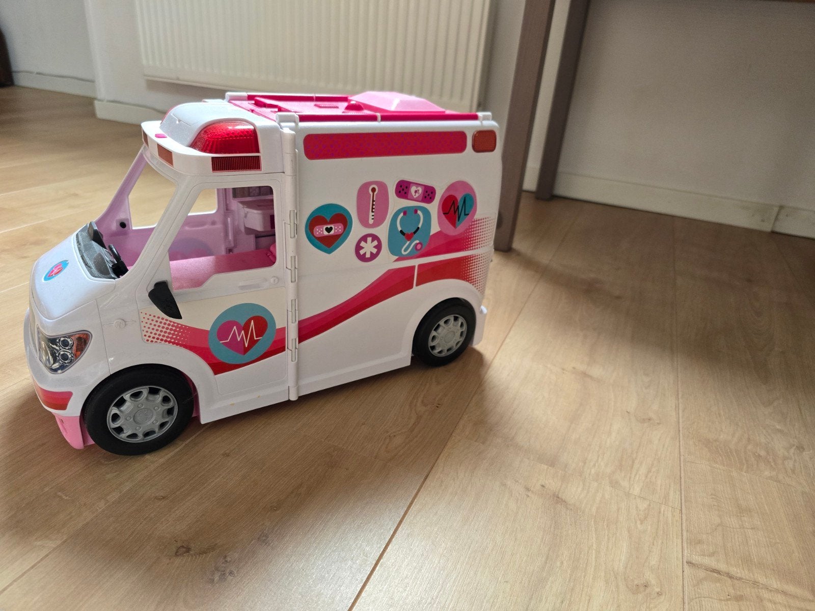 Barbie Ambulance, Ophalen