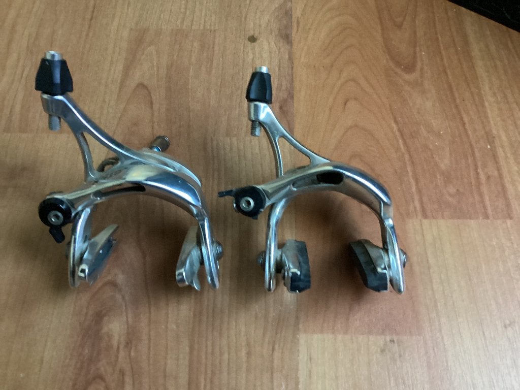 Remmen VR+HR Shimano 105 vintage, Fietsen en Brommers, Remmen, Gebruikt, Aluminium, Racefiets