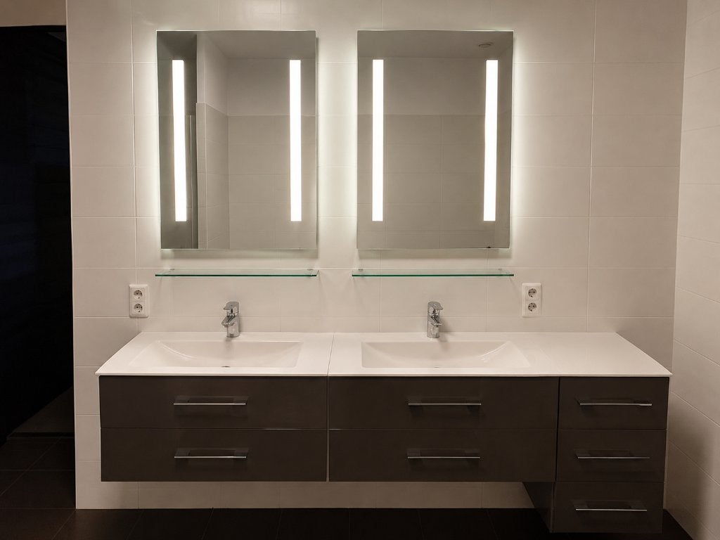 Complete badkamer, Huis en Inrichting, Badkamer | Complete badkamers, Gebruikt, Met bad, Met douche, Ophalen