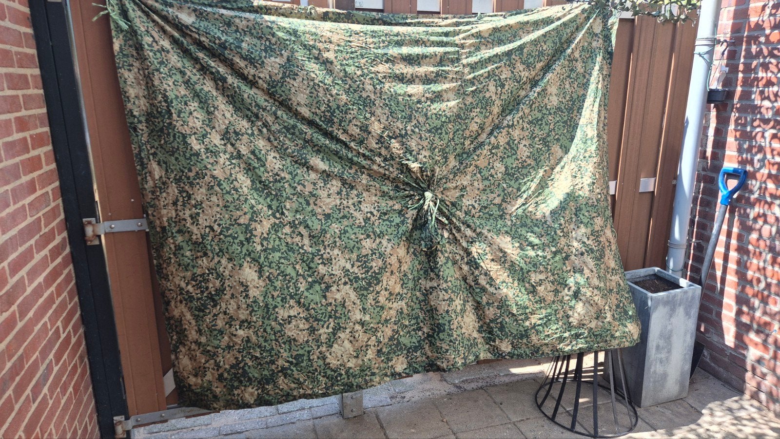 nfp voss zeil poncho tarp, Ophalen of Verzenden, Landmacht, Nederland