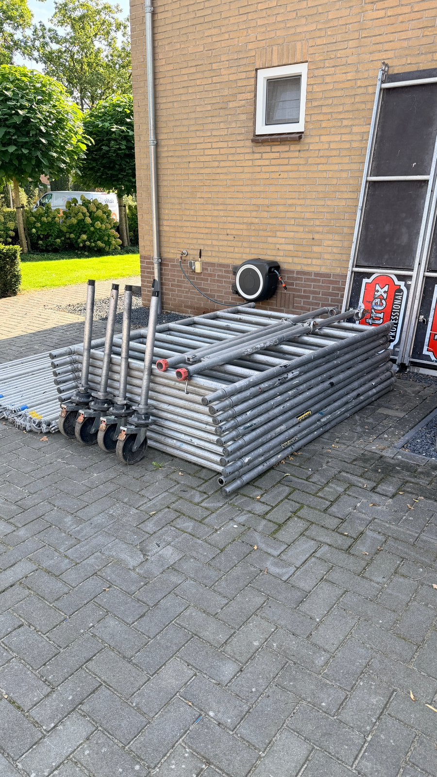 Steiger, Doe-het-zelf en Verbouw, Ophalen, Rolsteiger of Kamersteiger, 5 meter of hoger