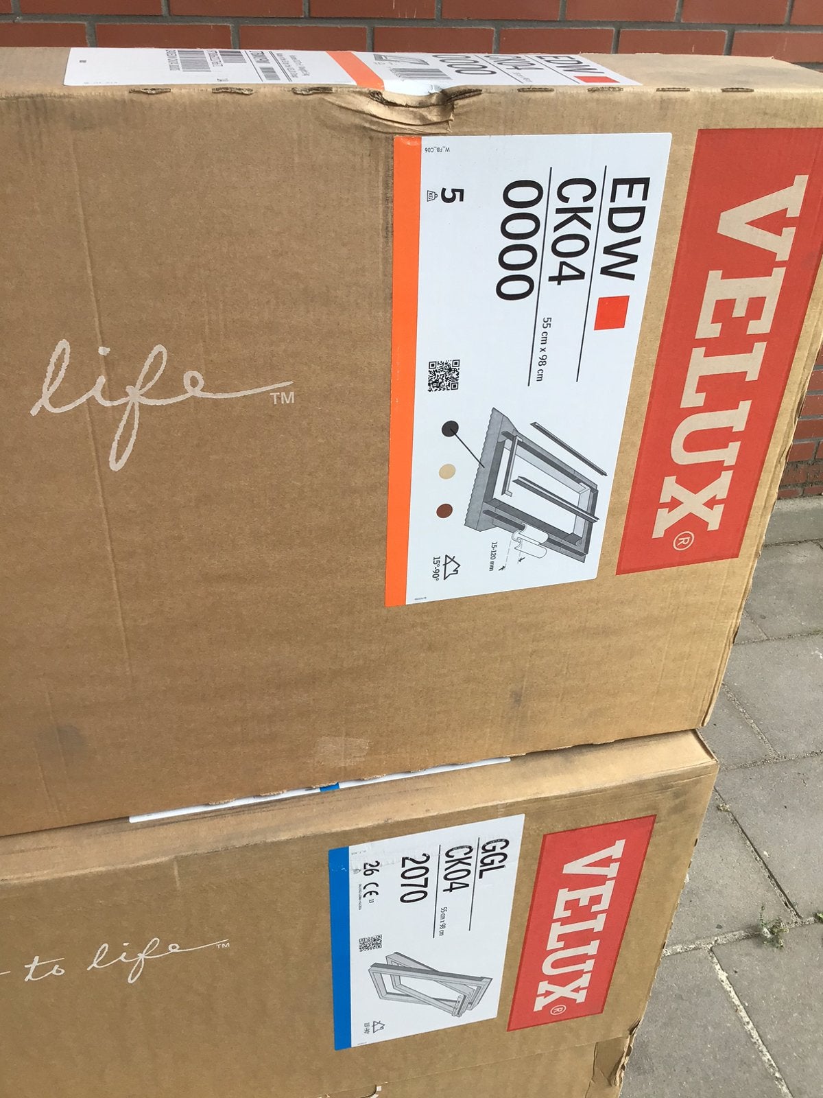 Velux gootstukken EDW CKo4.  0000, Ophalen, Minder dan 80 cm, 80 tot 120 cm, Nieuw