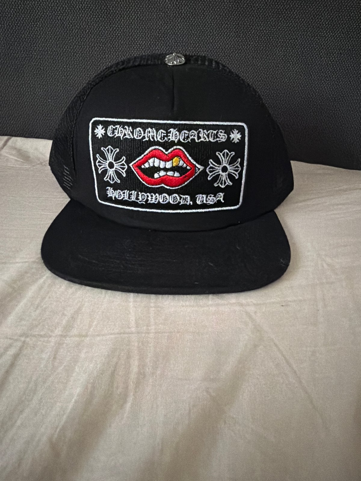 Chrome Hearts Pet - Hollywood, USA Trucker Cap, Ophalen of Verzenden, Zo goed als nieuw, One size fits all, Pet