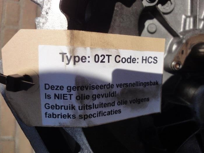 Versnellingsbak van een Volkswagen Polo, Auto-onderdelen, Transmissie en Toebehoren, Gebruikt, -, -, -