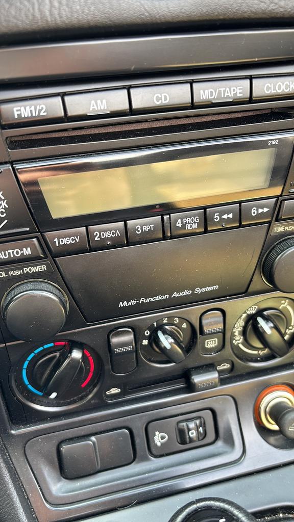 Autoradio cd-speler Mazda MX5 NB, Ophalen of Verzenden, Zo goed als nieuw